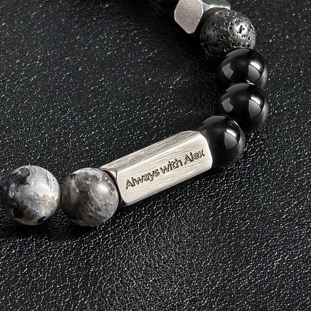 Personalized Word Bracelet