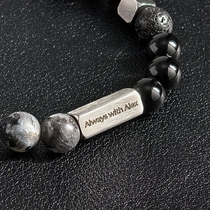 Personalized Word Bracelet