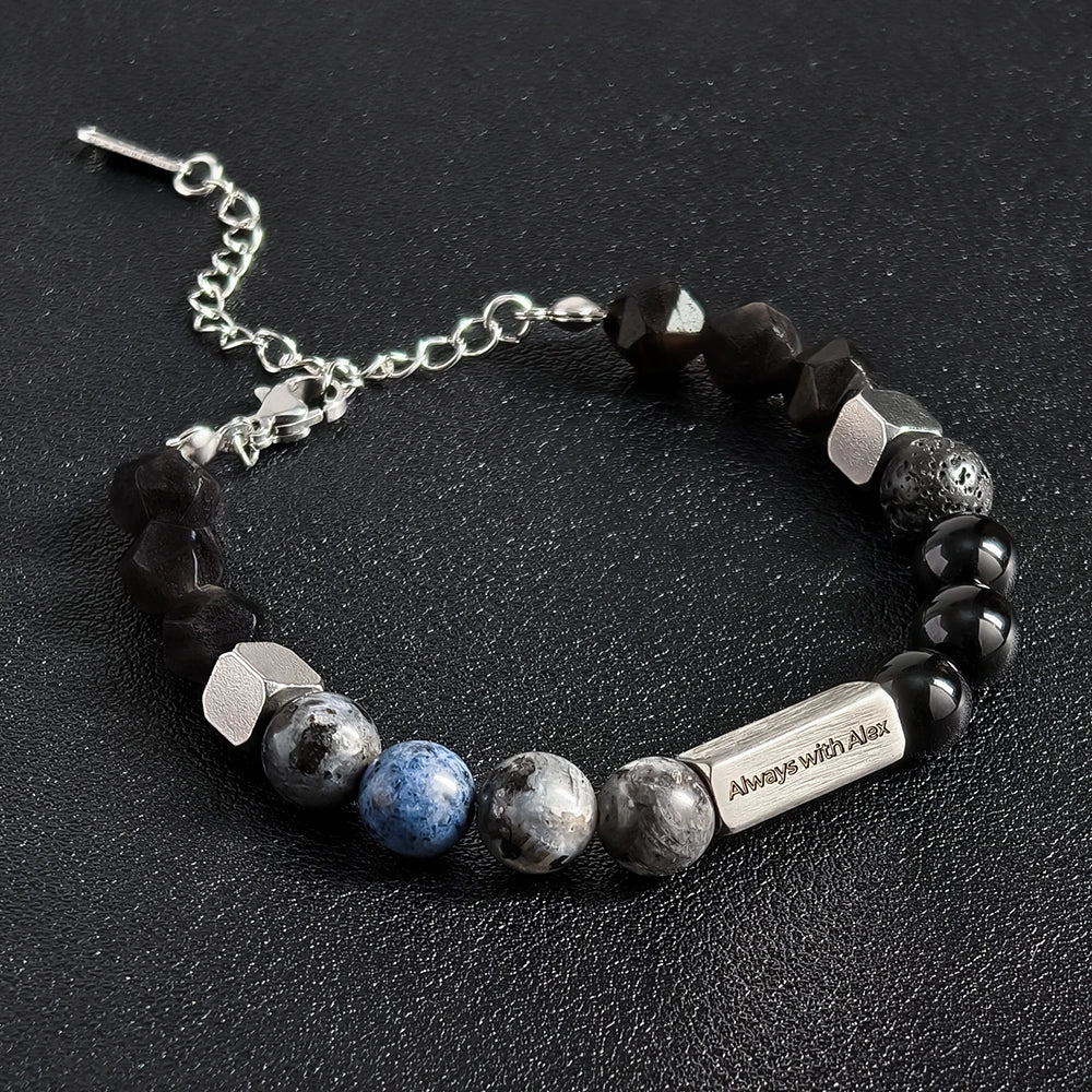 Personalized Word Bracelet